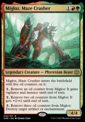 Migloz, Maze Crusher (Phyrexia: All Will Be One)