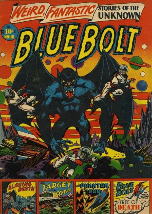 Blue Bolt #110