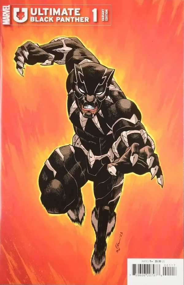 Ultimate Black Panther #1 (1:25 Young Variant Cover)