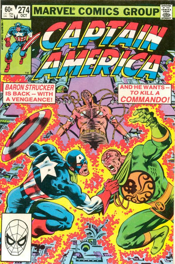 Captain America #274