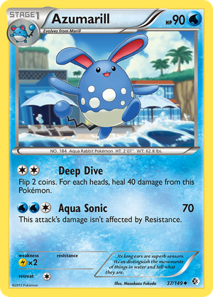 Azumarill (37/149) - Boundaries Crossed