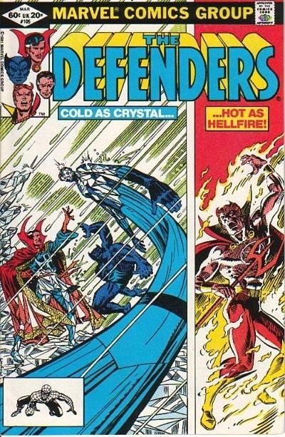 The Defenders #105 Comic