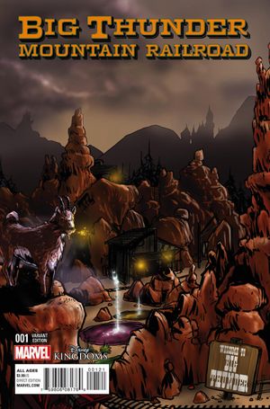 Big Thunder Mountain Railroad #1 (Crosby Connecting A Variant)