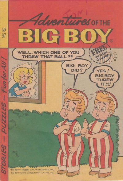 Adventures of Big Boy #97 [East] Comic