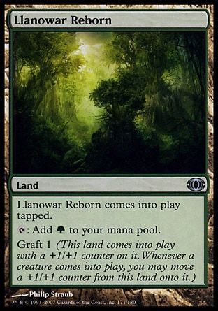 Llanowar Reborn (Future Sight) Trading Card