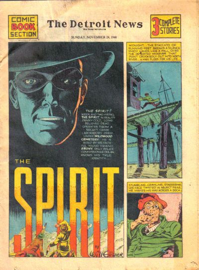 Spirit Section #11/24/1940 Comic