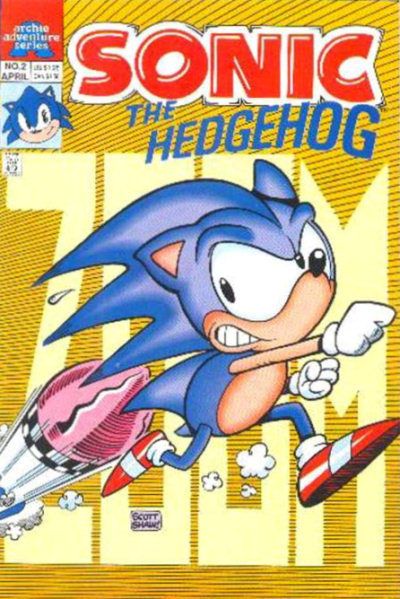 Sonic The Hedgehog #2 Comic