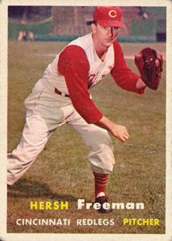 Hersh Freeman 1957 Topps #32 Sports Card