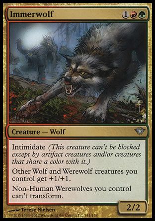 Immerwolf (Dark Ascension) Trading Card