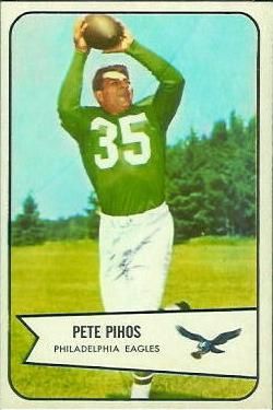 Pete Pihos 1954 Bowman #9 Sports Card