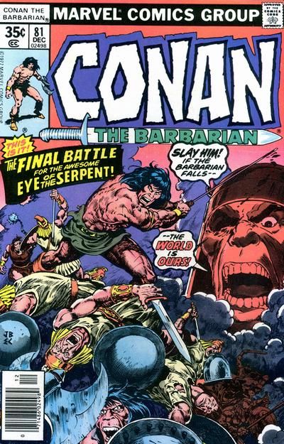 Conan the Barbarian #81 Comic