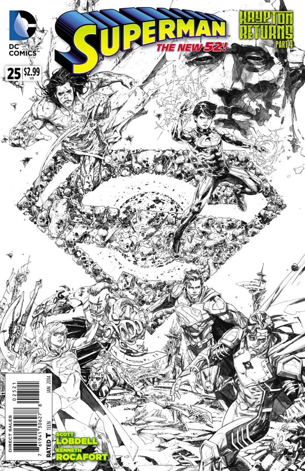 Superman #25 (Sketch Cover)