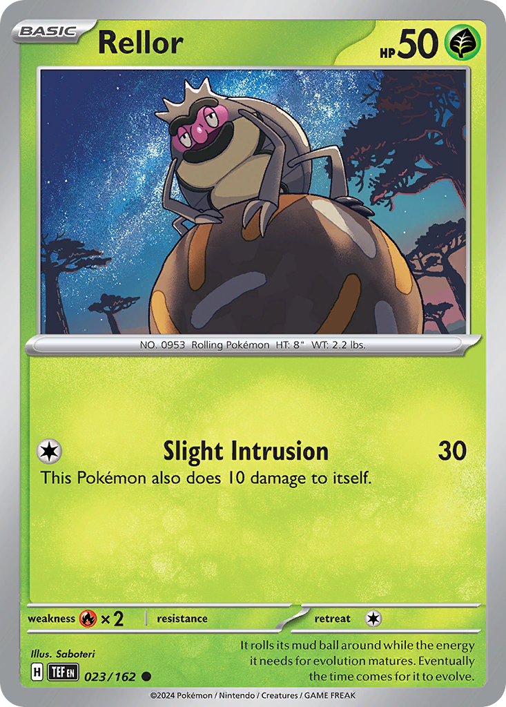 Rellor (23/162) - Temporal Forces Pokémon Card