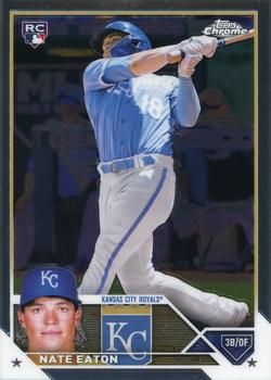 Nate Eaton 2023 Topps Chrome Baseball #96 Sports Card