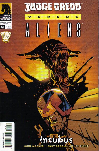 Judge Dredd vs Aliens: Incubus #4 Comic