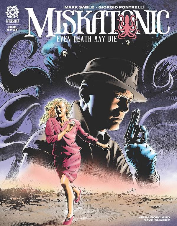 Miskatonic Even Death May Die Cover B 10 Copy Richards Cover