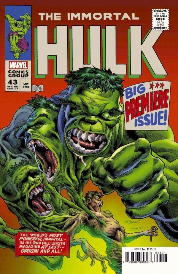 Immortal Hulk #43 (Bennett Homage Variant)