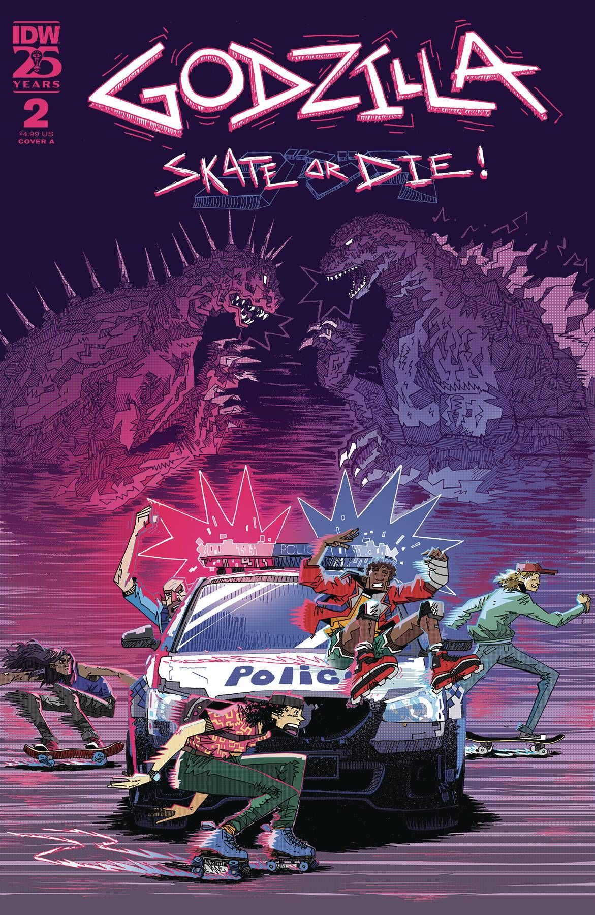 Godzilla: Skate or Die #2 Comic