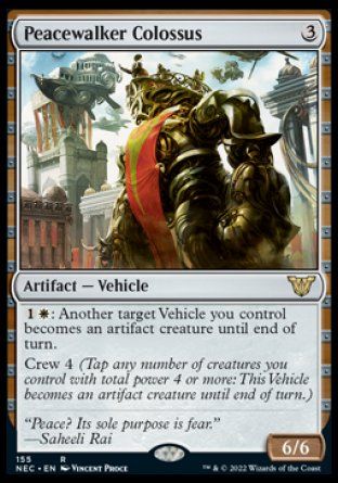 Peacewalker Colossus (Kamigawa Neon Dynasty Commander Decks) Trading Card