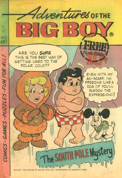 Adventures of Big Boy #140 [West] Comic