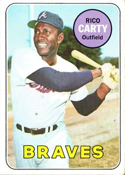 Rico Carty 1969 Topps #590 Sports Card