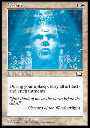 Serenity (Weatherlight) Value - GoCollect