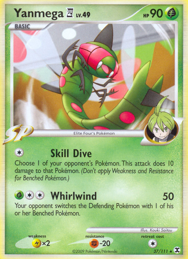 Yanmega E4 (37/111) - Rising Rivals Pokémon Card