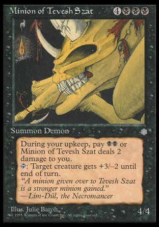 Minion of Tevesh Szat (Ice Age) Trading Card