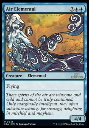 Air Elemental (Magic 30th Anniversary Edition) Trading Card