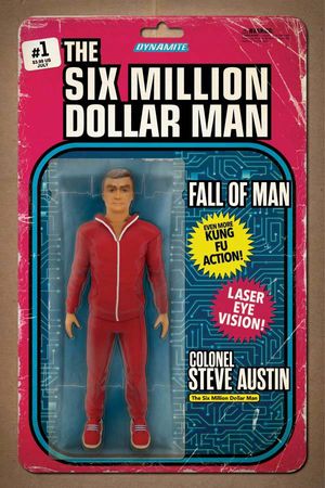 Six Million Dollar Man Fall #1 (Ron Salas Action Figure Variant)