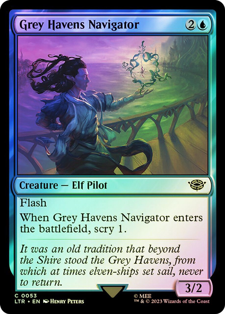 Grey Havens Navigator (The Lord of the Rings - Foil) Trading Card