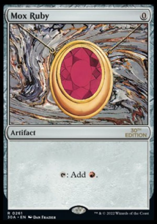 Mox Ruby (Magic 30th Anniversary Edition)