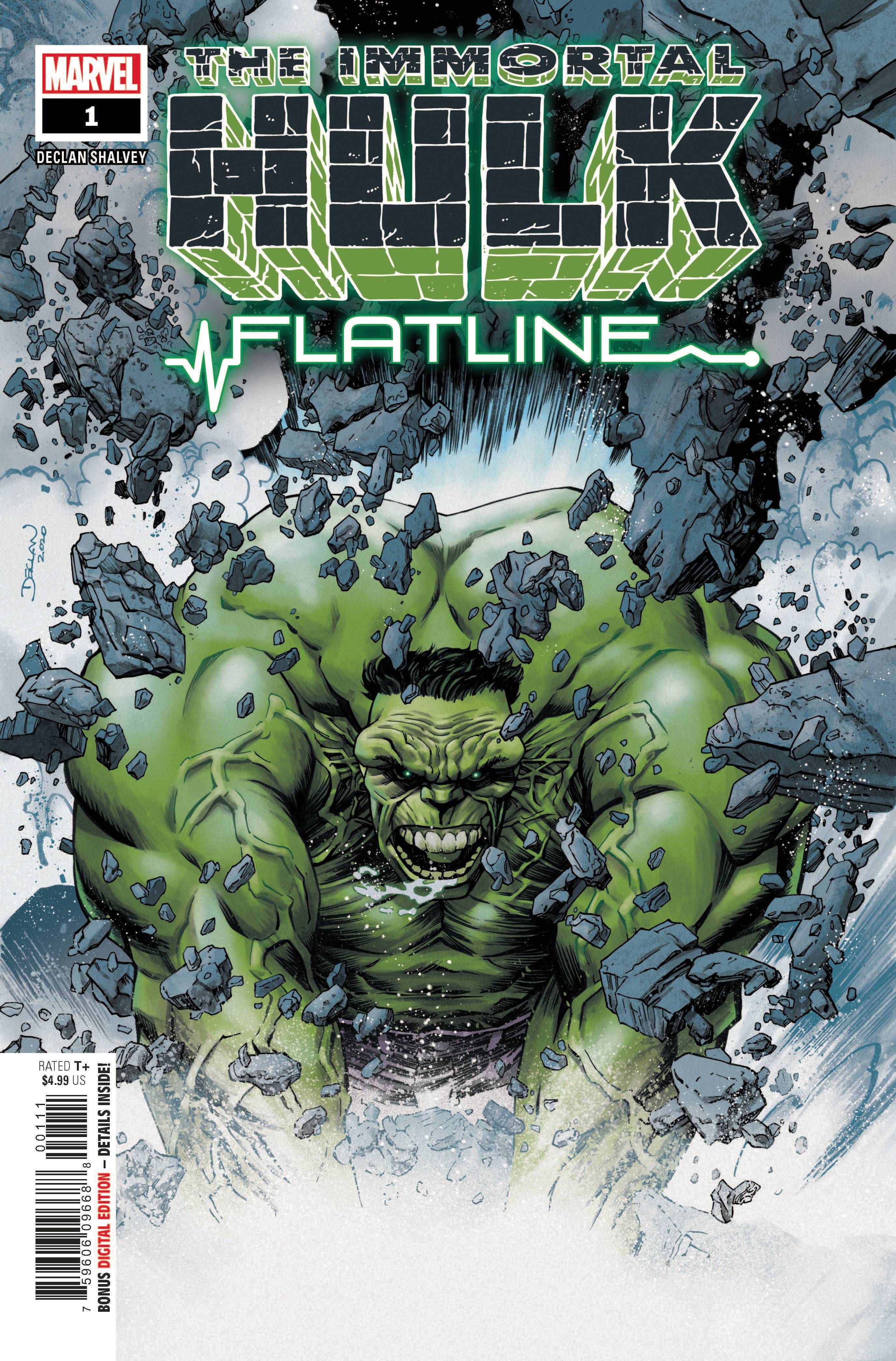 Immortal hulk flatline 1 2021 value gocollect