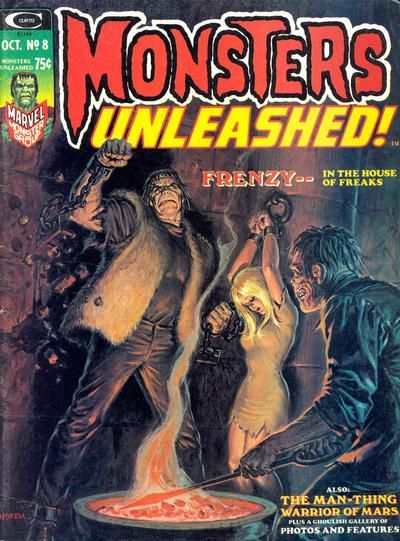 Monsters Unleashed #8 Comic