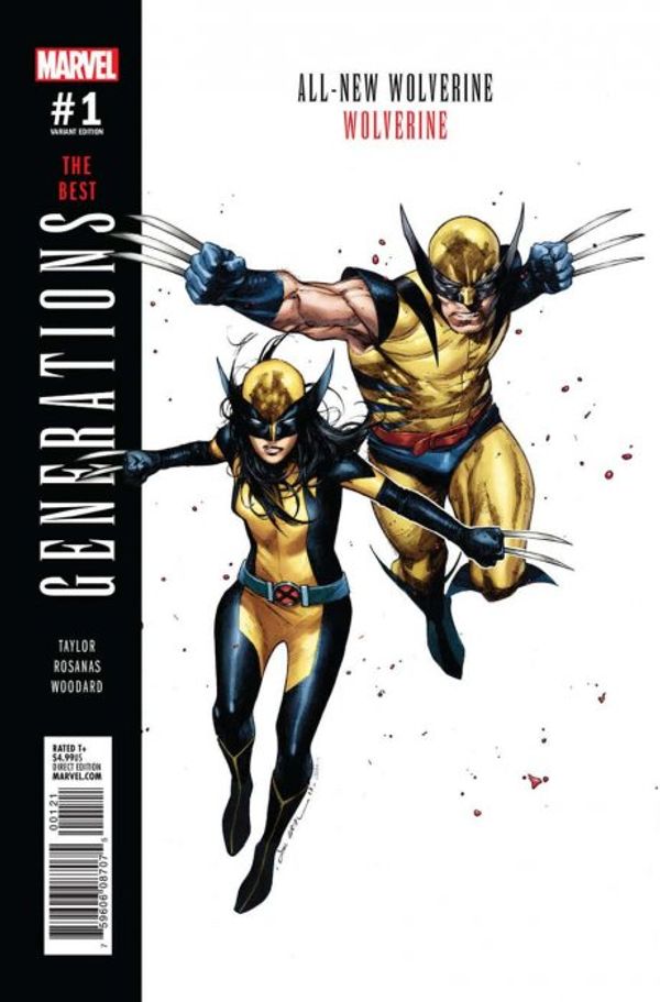 Generations: Wolverine & All-New Wolverine #1 (Coipel Variant)