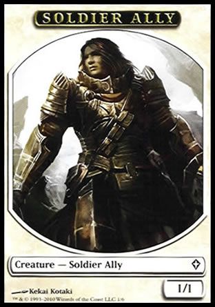 Soldier Ally (Worldwake) Trading Card