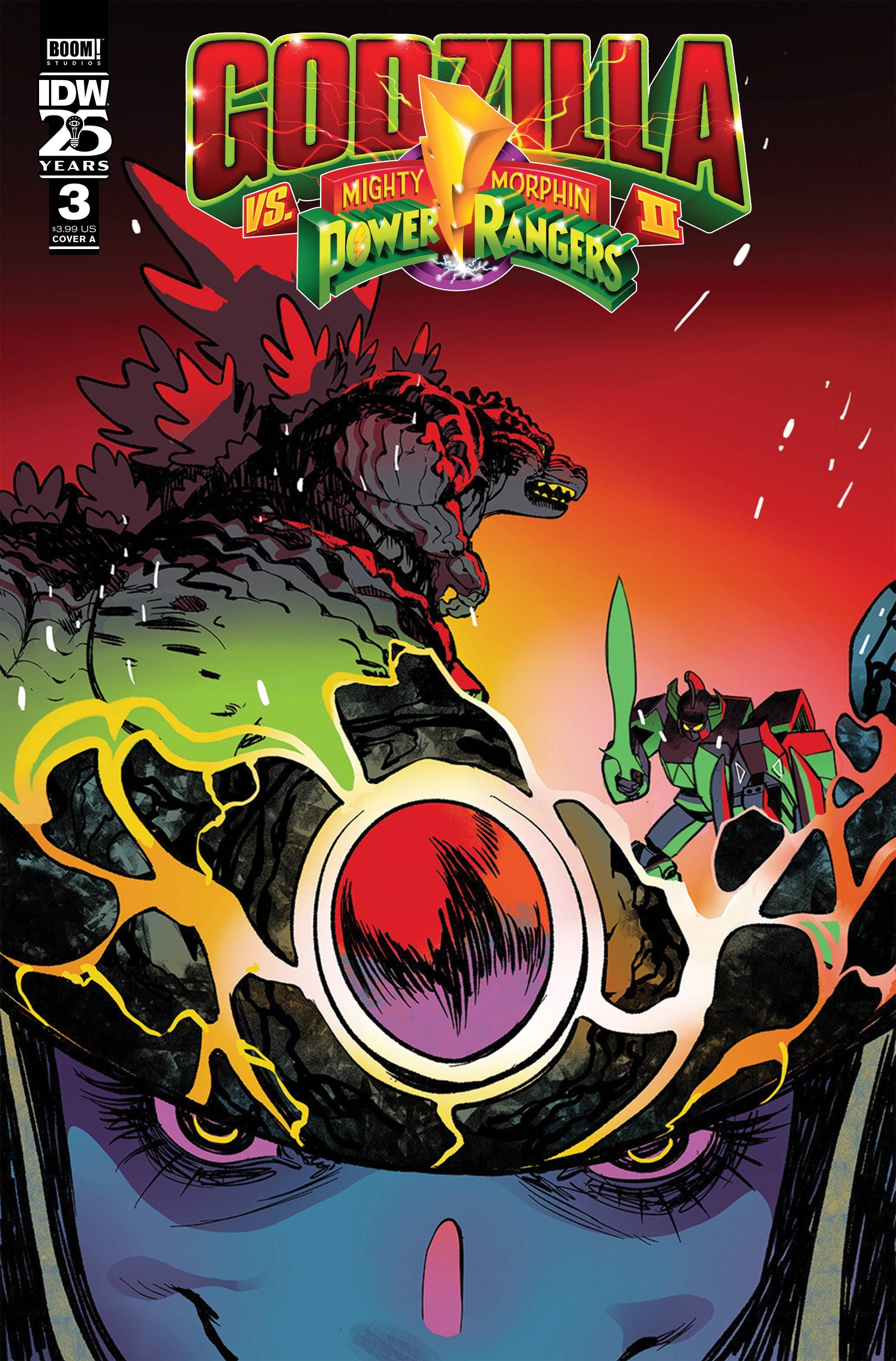 Godzilla Vs. Mighty Morphin Power Rangers II #3 Comic