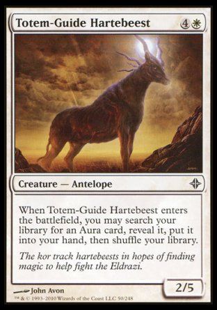 Totem-Guide Hartebeest (Rise of the Eldrazi) Trading Card