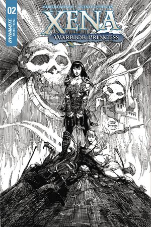 Xena: Warrior Princess  #2 (Cover E 25 Copy Finch Red Cover)
