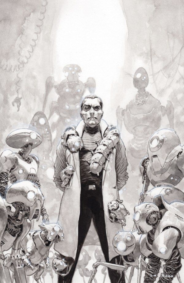 Fort Psycho #3 (Cover D 1:20 Lewis LaRosa Black & White Variant) Comic