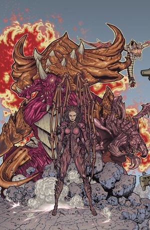 Starcraft Scavengers #1 (Cover B Variant Green)