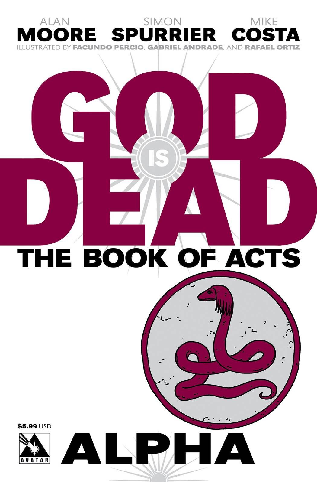 God is Dead: Book of Acts - Alpha #1 Comic