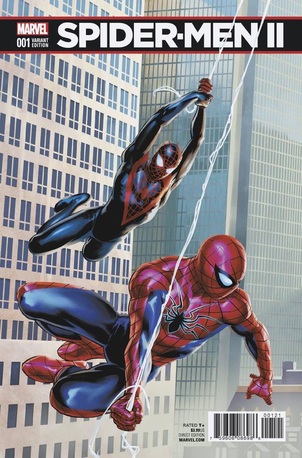 Spider-Men II #1 (Saiz Connecting Variant)