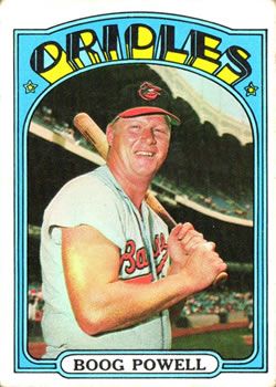 Sold at Auction: 1963 Topps Boog Powell #398