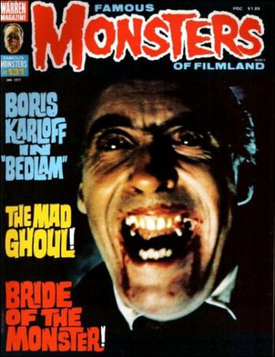 Famous Monsters of Filmland #131 Comic
