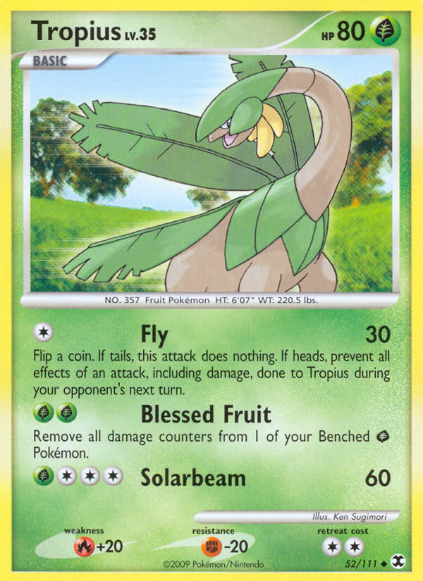 Tropius (52/111) - Rising Rivals Pokémon Card