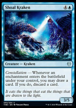 Shoal Kraken (Theros Beyond Death) Trading Card