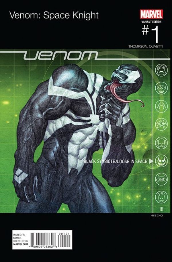 Venom: Space Knight #1 (Choi Hip Hop Variant)