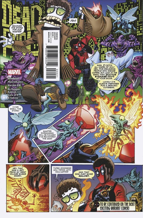Deadpool #30 (Koblish Secret Variant)