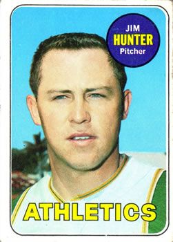Jim Hunter 1969 Topps #235 Sports Card